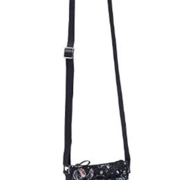 Vera Bradley Iconic RFID Mini Hipster Holiday Owl Crossbody Bag NEW - Picture 11 of 11